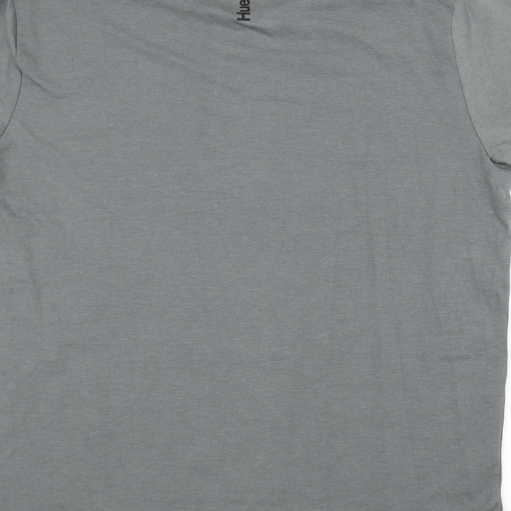 Huel Mens Grey    T-Shirt Size 2XL