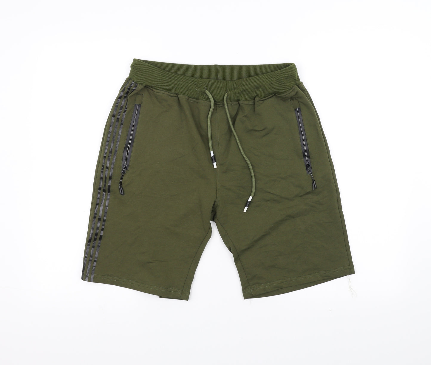 Preworn Mens Green   Sweat Shorts Size 3XL