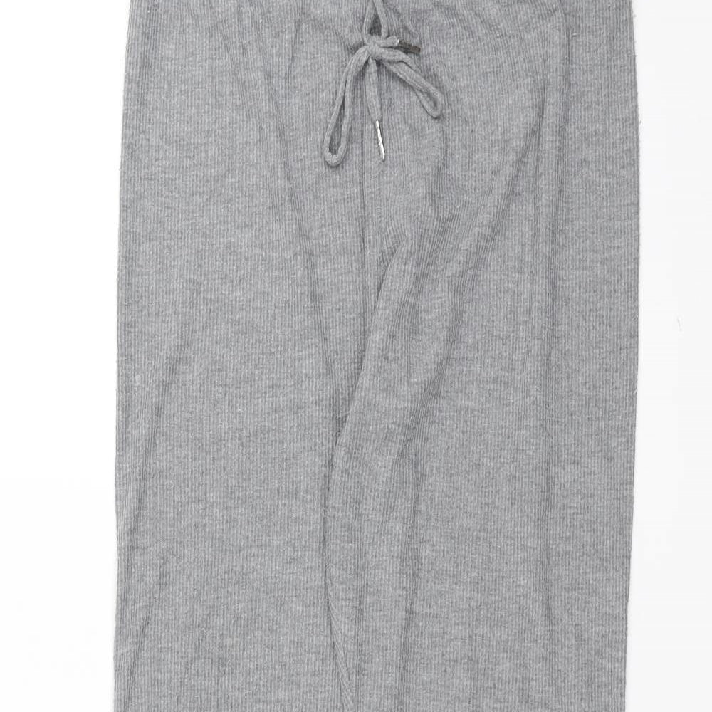 Topshop Womens Grey   Trousers  Size 14 L28 in