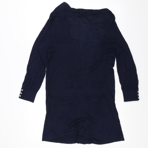 Premise Womens Blue   Cardigan Jumper Size M