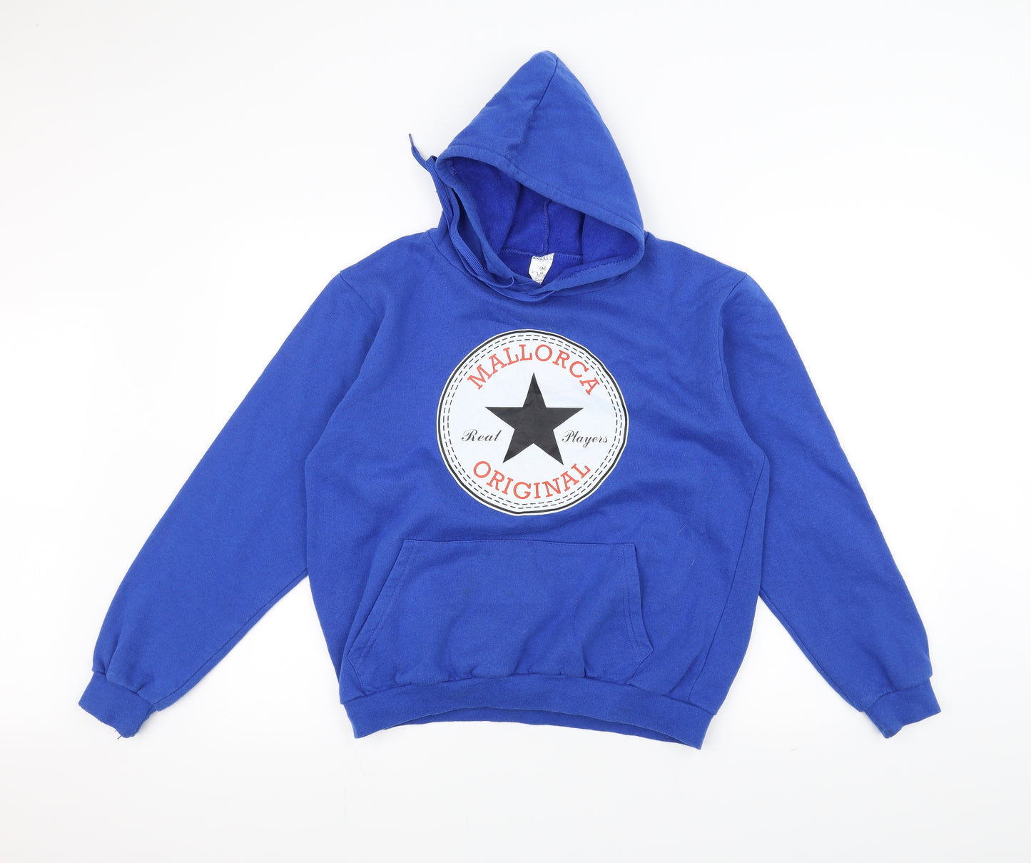 Preworn Mens Blue   Pullover Hoodie Size M