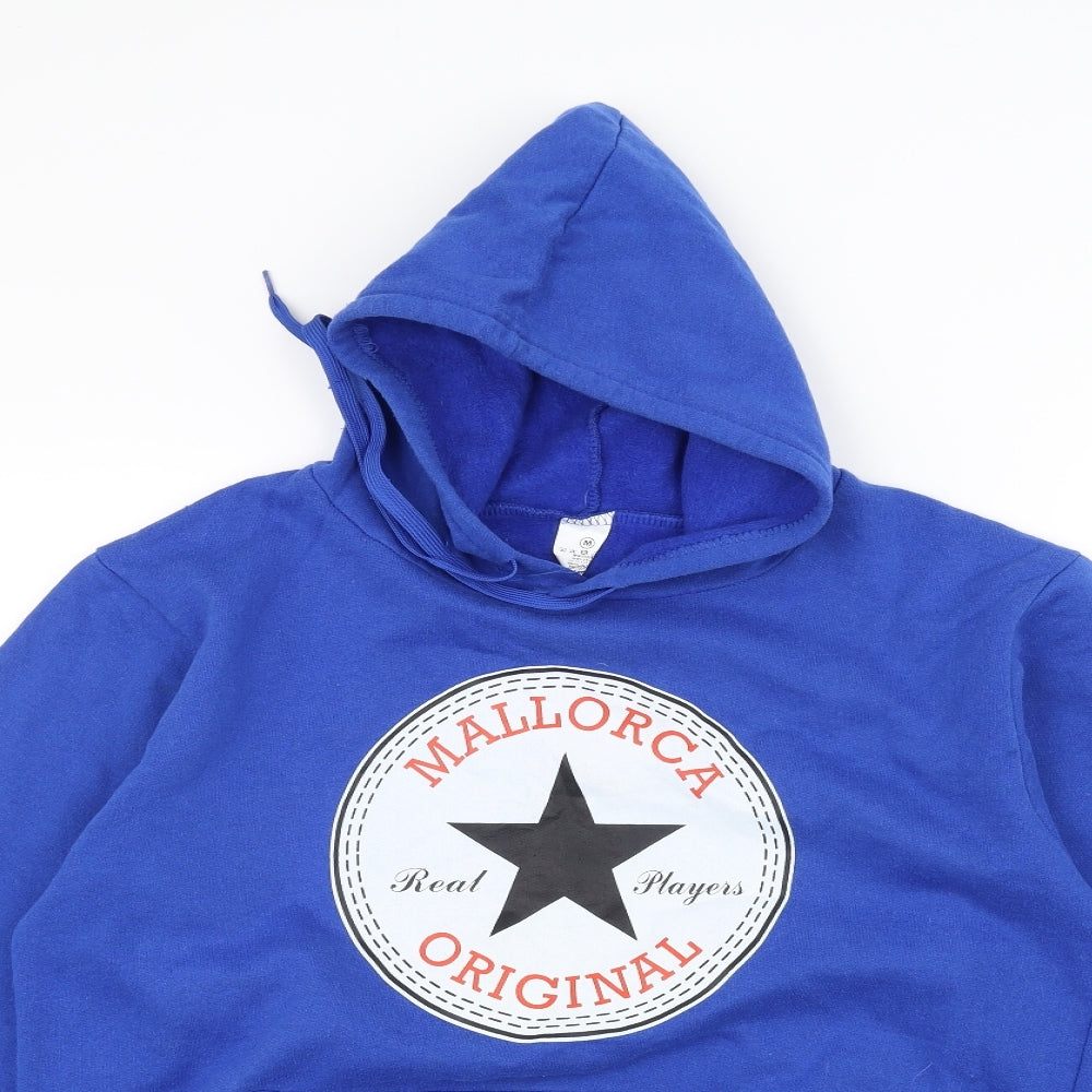 Preworn Mens Blue   Pullover Hoodie Size M
