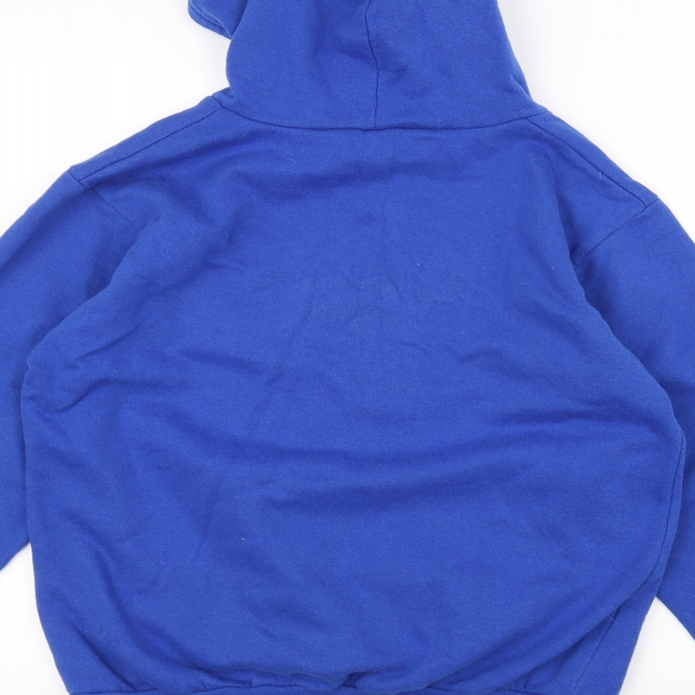 Preworn Mens Blue   Pullover Hoodie Size M