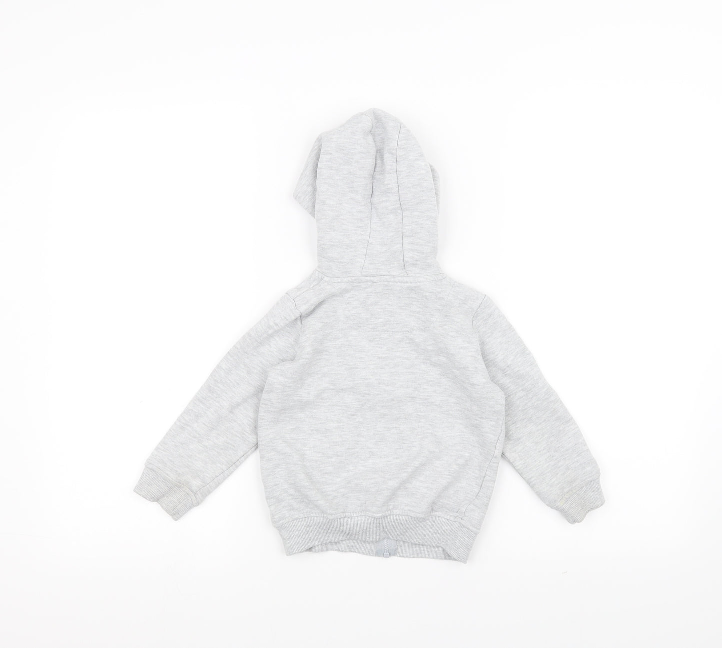 Primark Boys White   Full Zip Hoodie Size 3-4 Years