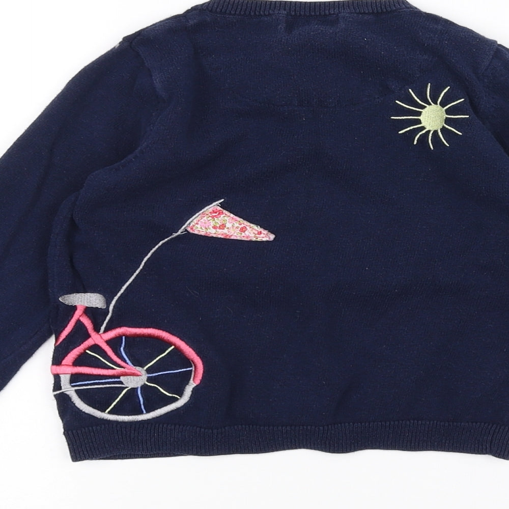 strinkingviolet Girls Blue   Cardigan Jumper Size 5 Years