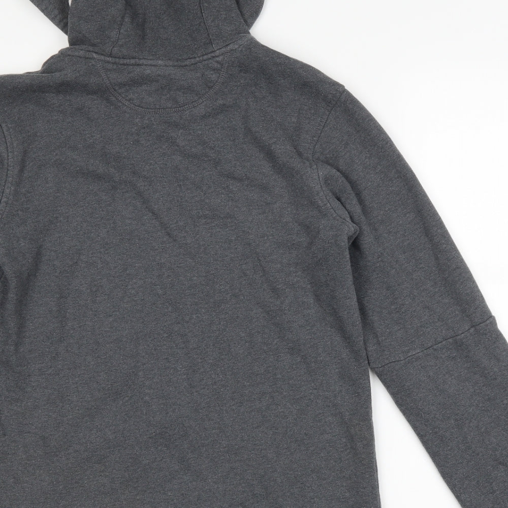 adidas Mens Grey   Full Zip Hoodie Size S