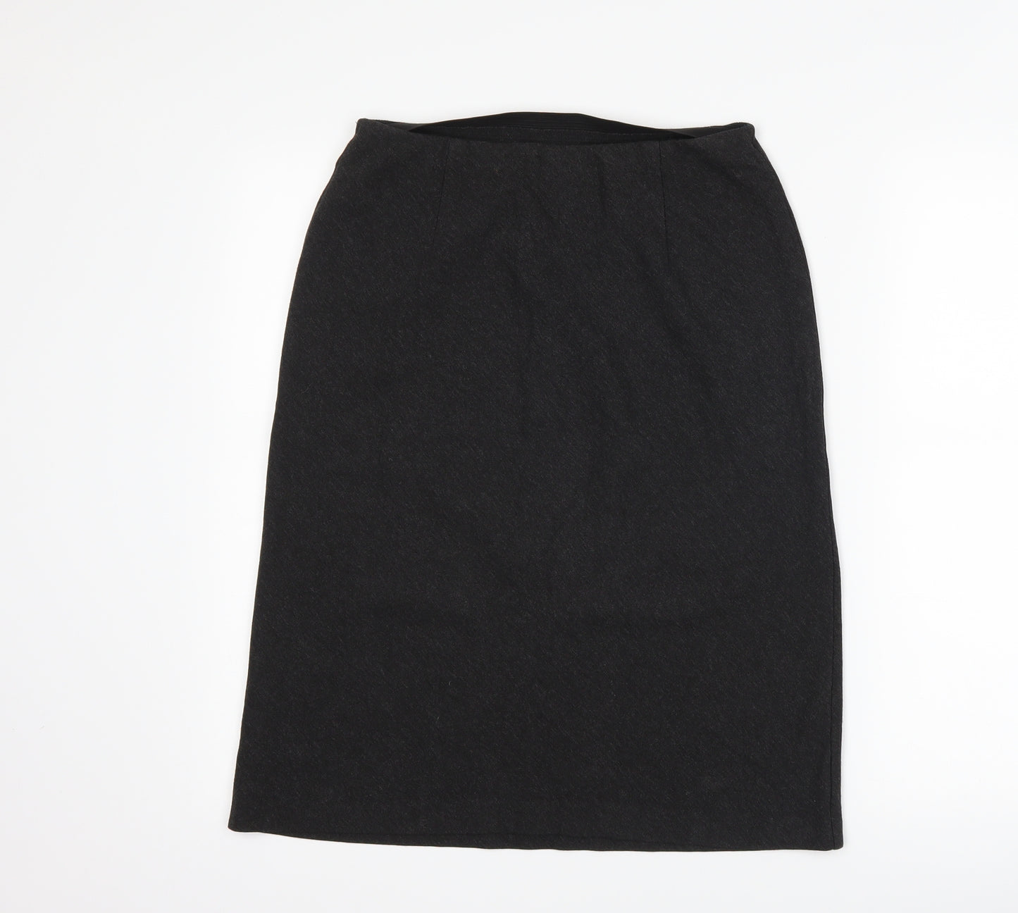 Marks and Spencer Womens Grey   Straight & Pencil Skirt Size 12