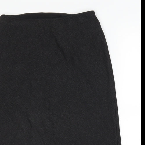 Marks and Spencer Womens Grey   Straight & Pencil Skirt Size 12