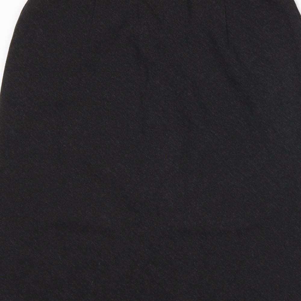 Marks and Spencer Womens Grey   Straight & Pencil Skirt Size 12