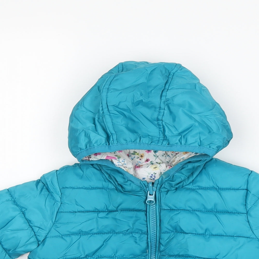 Matalan  Blue   Puffer Jacket Coat Size 18-24 Months