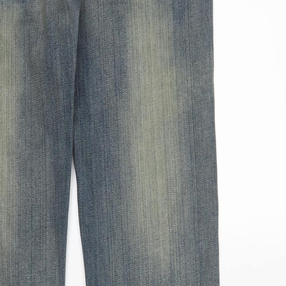 mo jeans Womens Blue  Denim Bootcut Jeans Size 12 L32 in