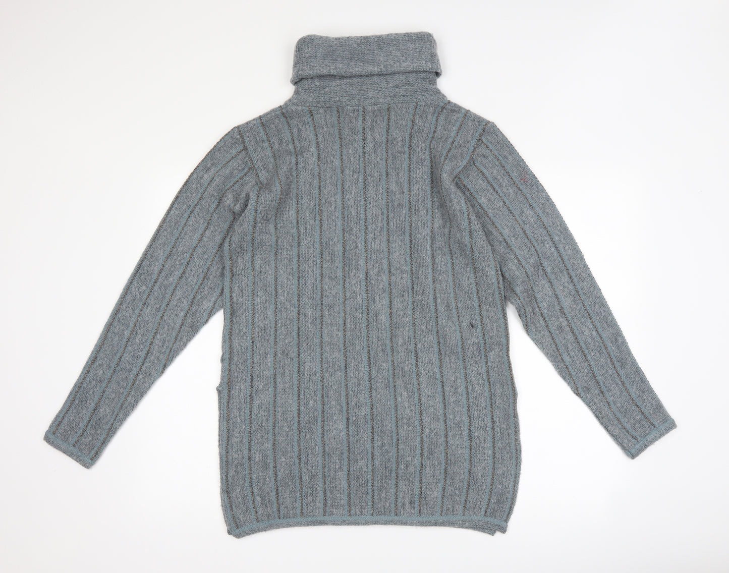 Diana langford Womens Blue Striped  Pullover Jumper Size L