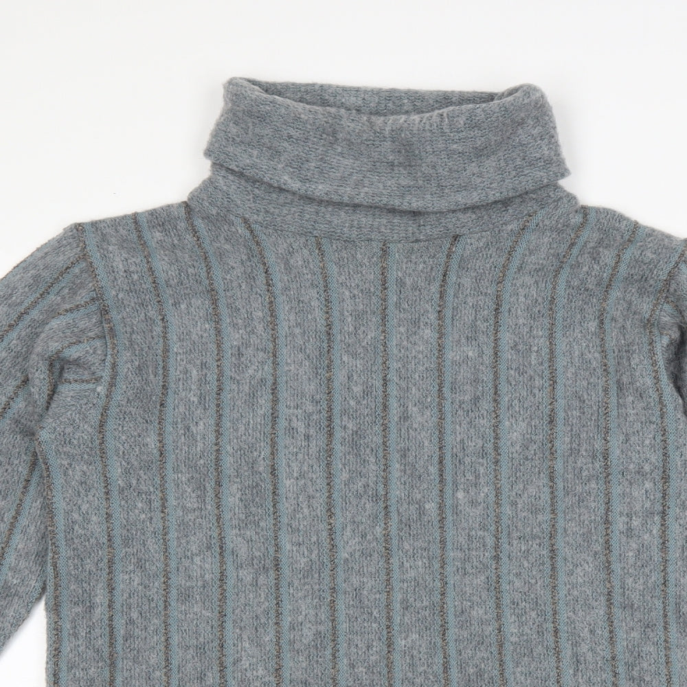 Diana langford Womens Blue Striped  Pullover Jumper Size L