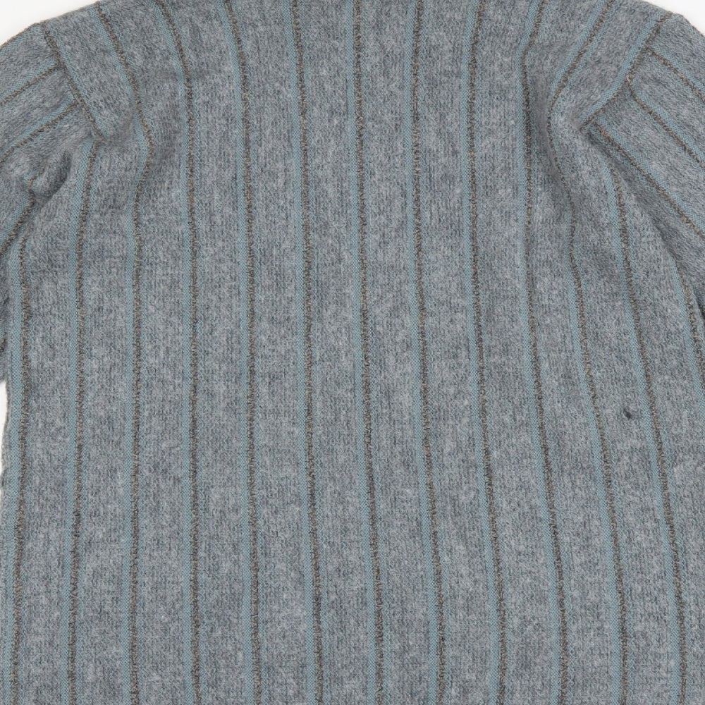 Diana langford Womens Blue Striped  Pullover Jumper Size L