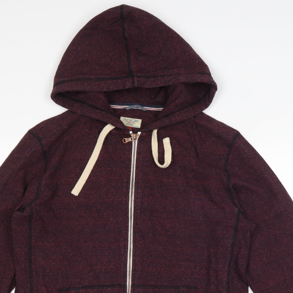NEXT Mens Purple   Full Zip Hoodie Size M