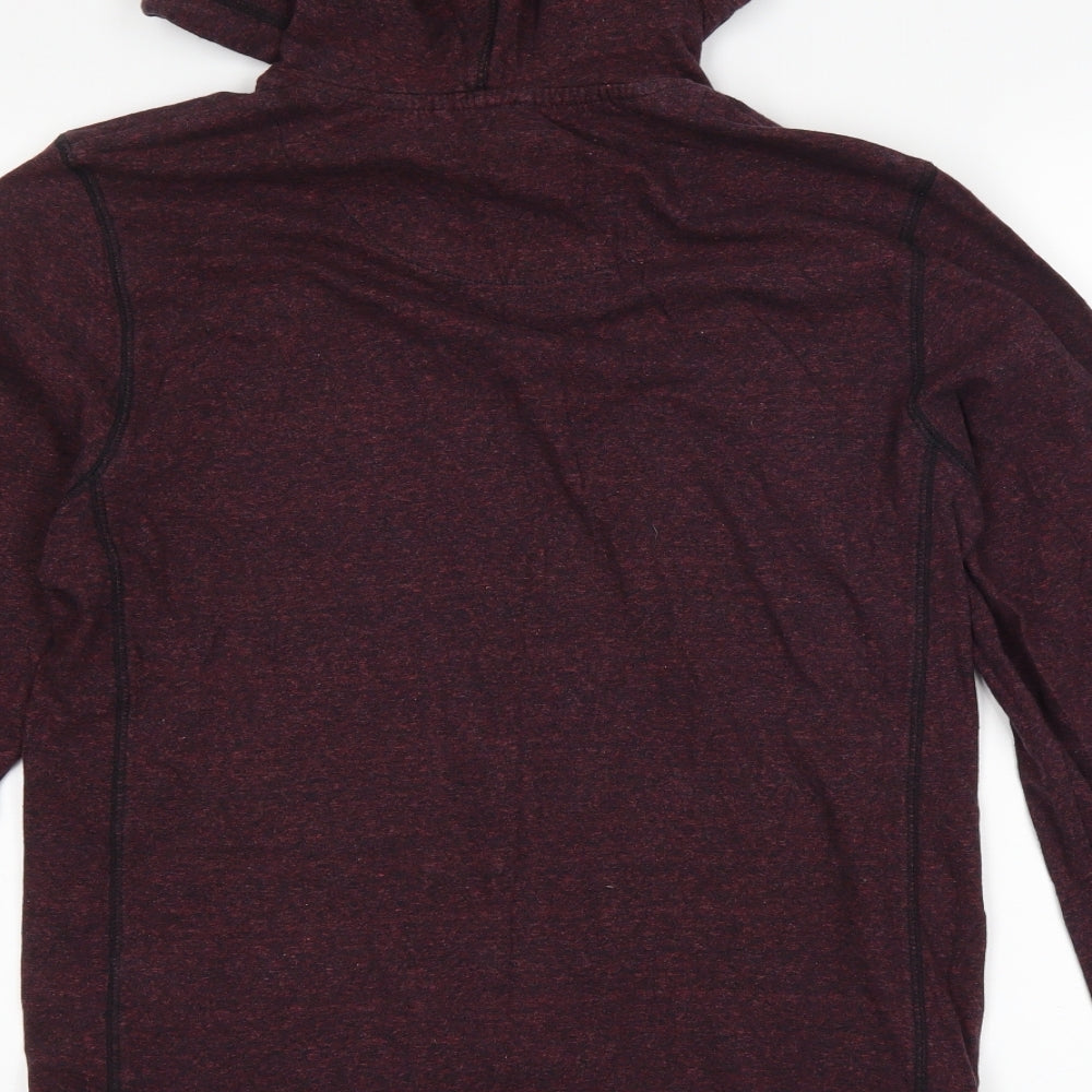 NEXT Mens Purple   Full Zip Hoodie Size M