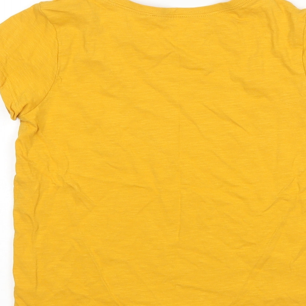 NEXT Boys Yellow   Basic T-Shirt Size 9 Years  - San Francisco