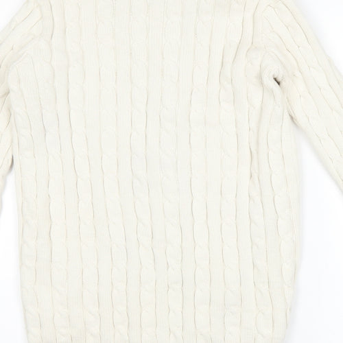 Ralph Lauren Sport Womens White   Cardigan Jumper Size S