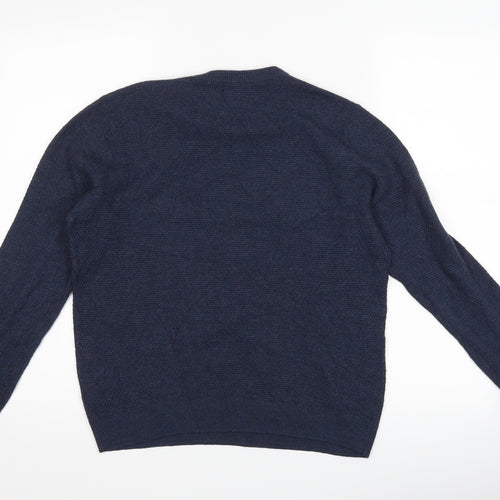 Fisk of Oslo Mens Blue   Pullover Jumper Size M