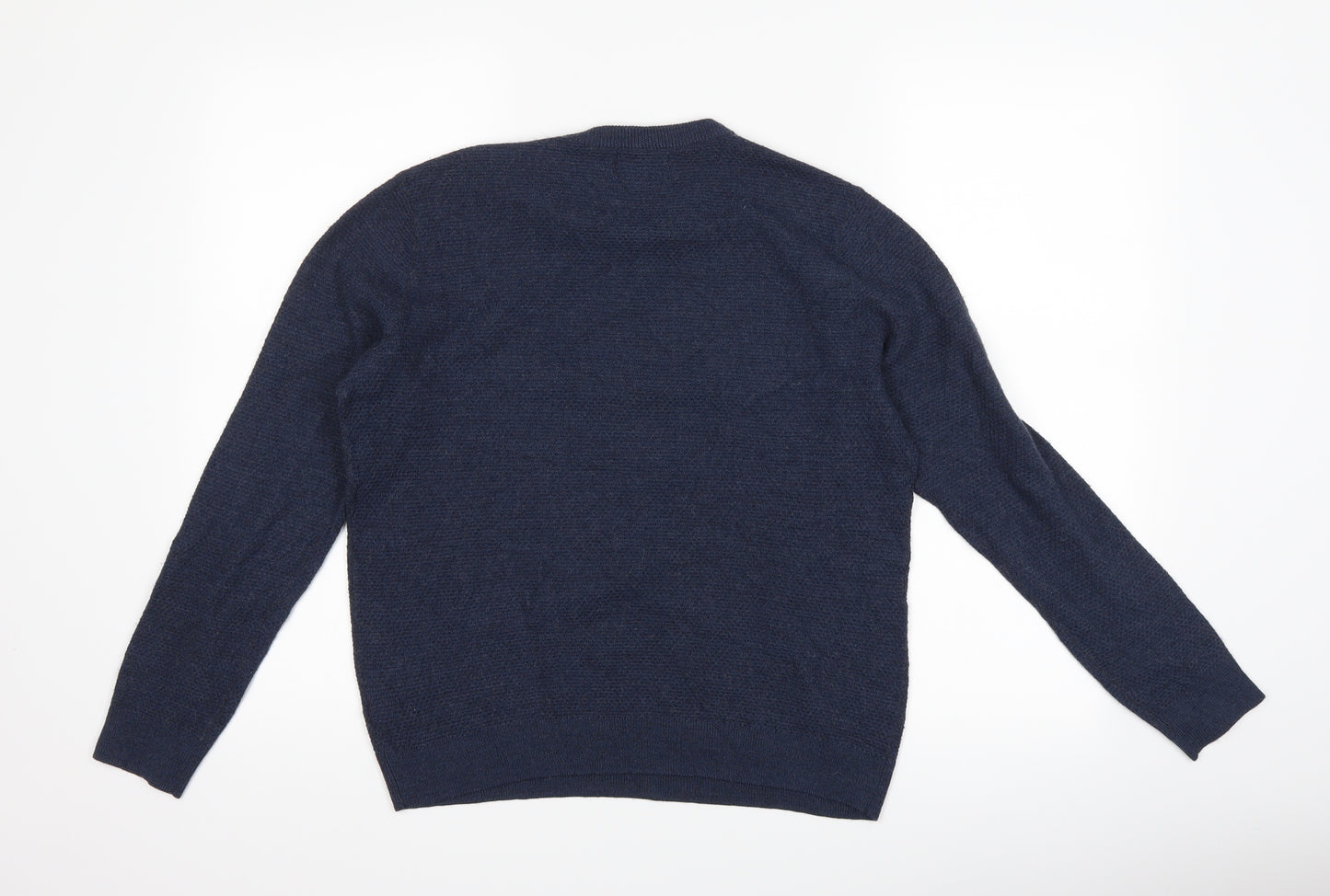 Fisk of Oslo Mens Blue   Pullover Jumper Size M