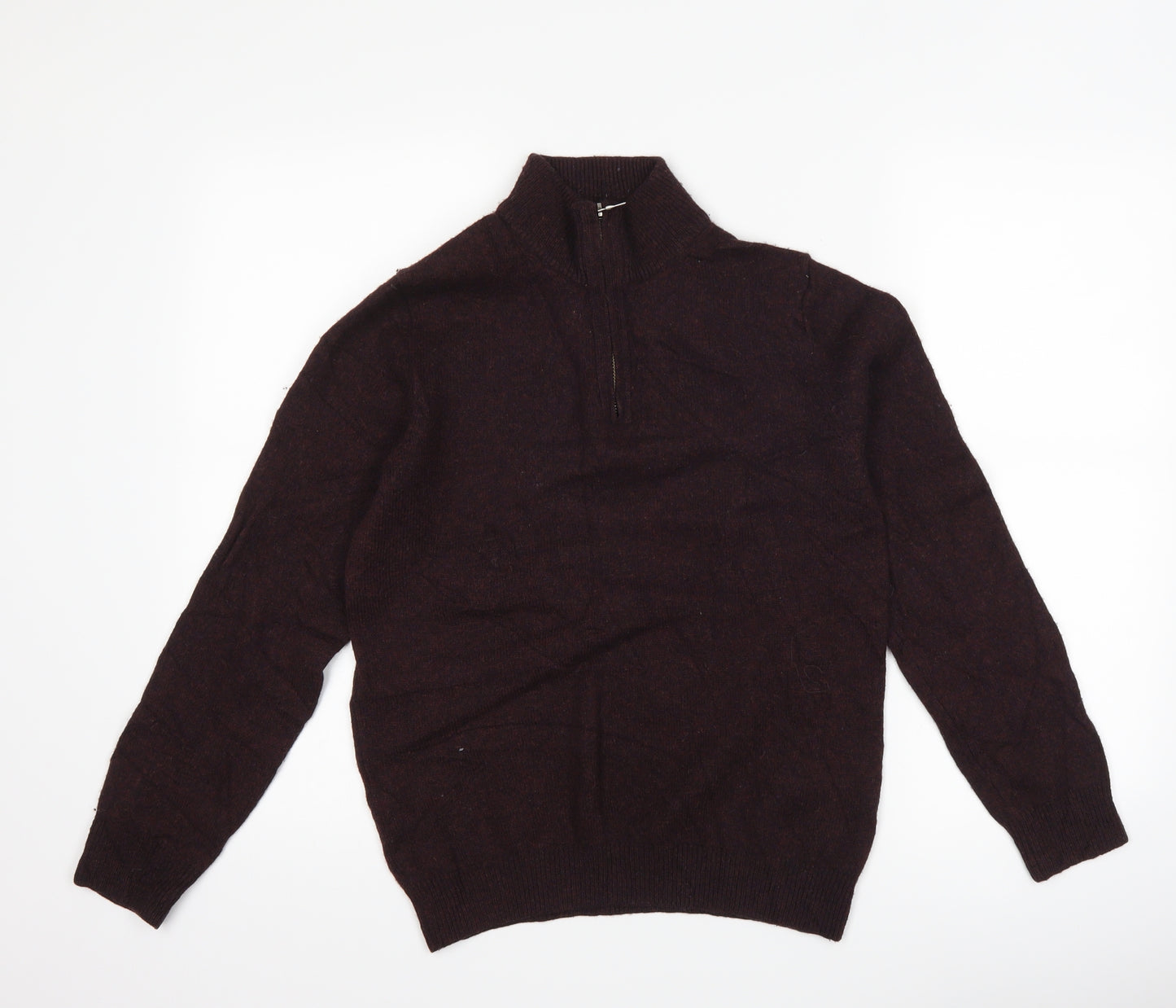 Marks and Spencer Mens Brown   Pullover Jumper Size M