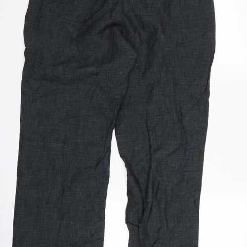 Marks and Spencer Womens Black   Trousers  Size 14 L26 in