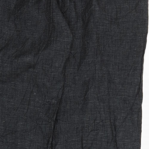 Marks and Spencer Womens Black   Trousers  Size 14 L26 in