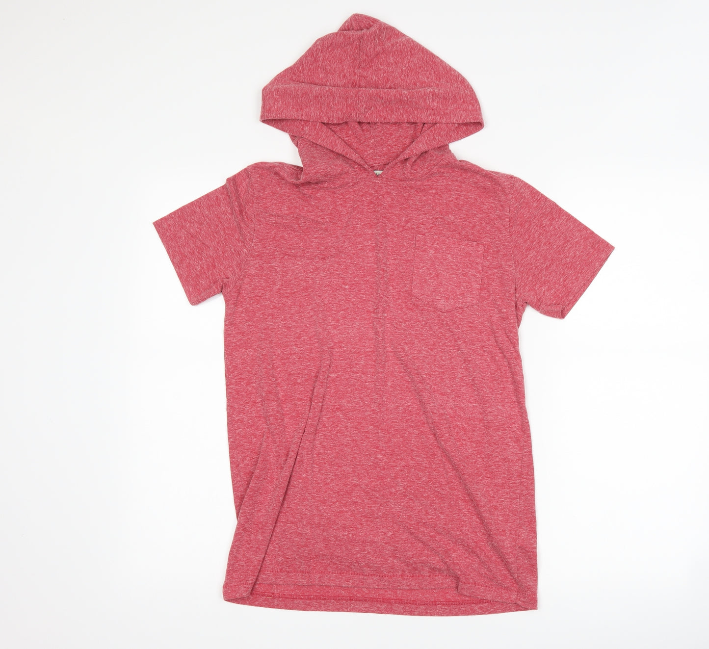 Marks and Spencer Girls Red   Pullover Hoodie Size 13-14 Years