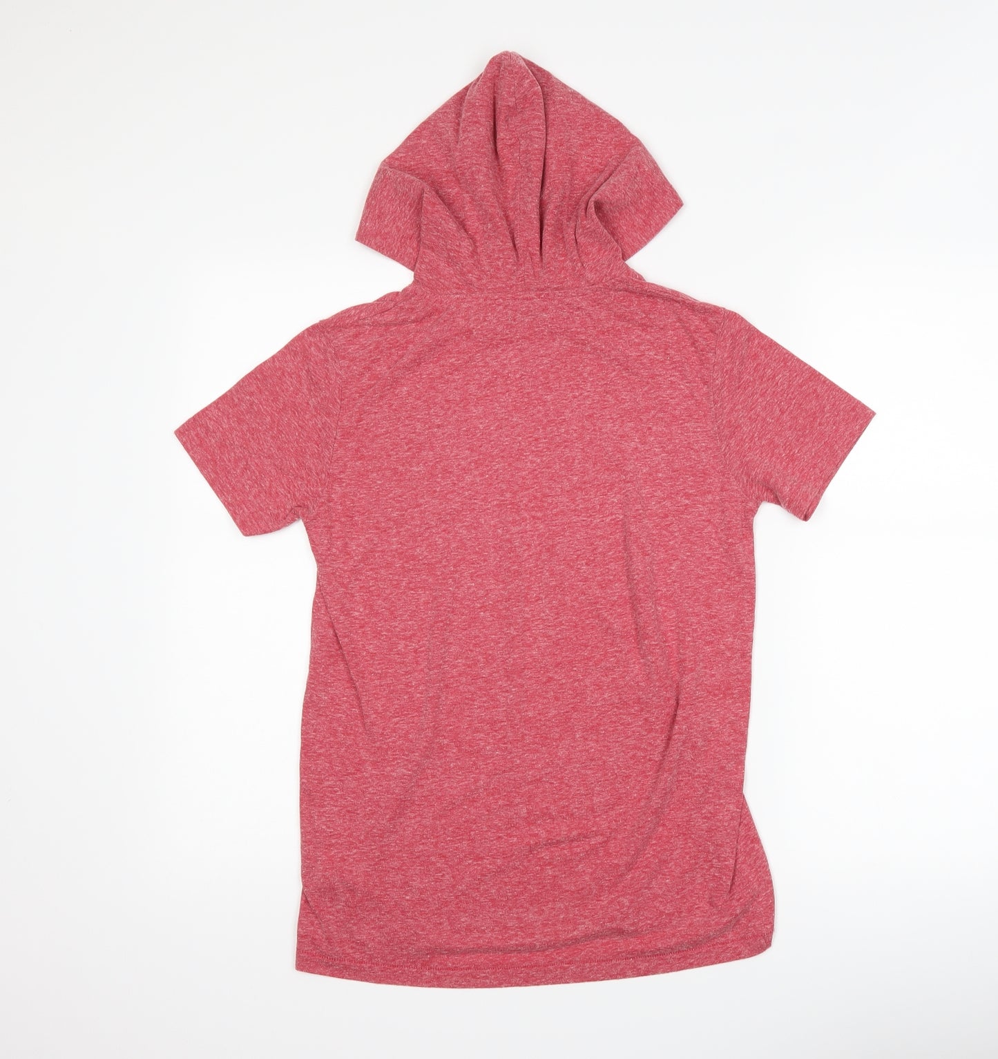 Marks and Spencer Girls Red   Pullover Hoodie Size 13-14 Years