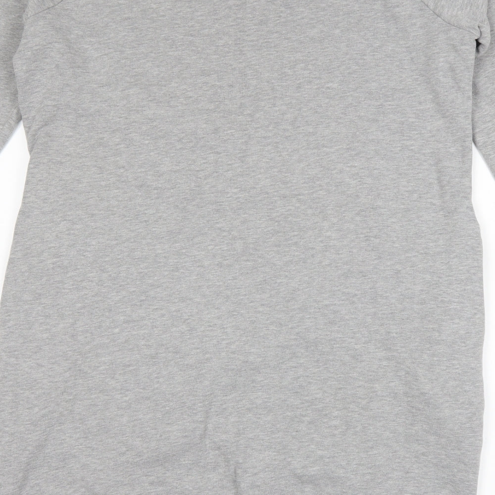 Superdry Womens Grey   Jumper Dress  Size XL  - Cut Out Shoulder