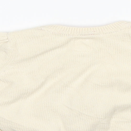 Gap Girls Beige   Pullover Jumper Size 3-6 Months  - love