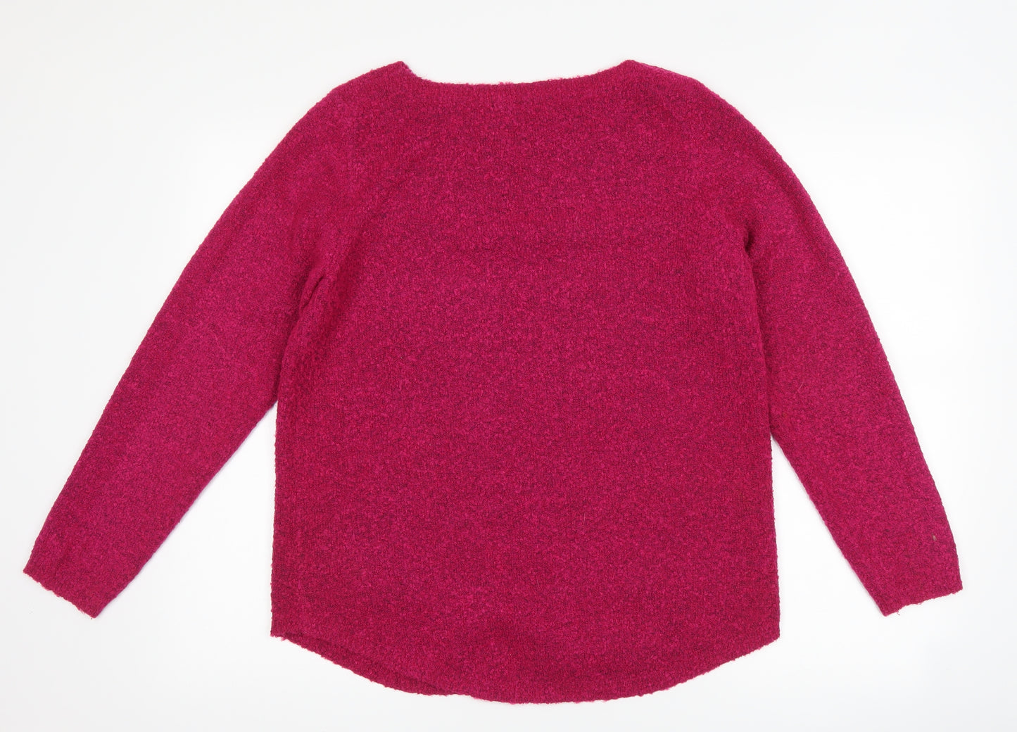 M&Co Womens Pink   Pullover Jumper Size 16