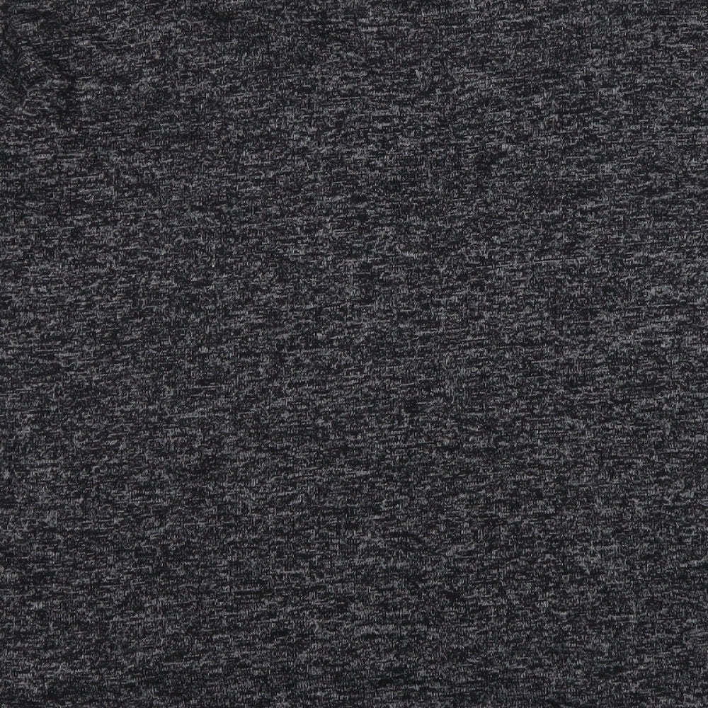 New Look Womens Black   Basic T-Shirt Size XS  - Cut Out Neckline