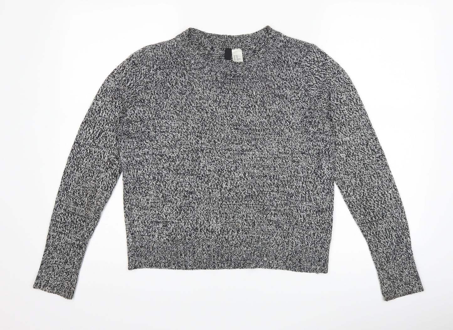 H&M Womens Grey   Pullover Jumper Size XS