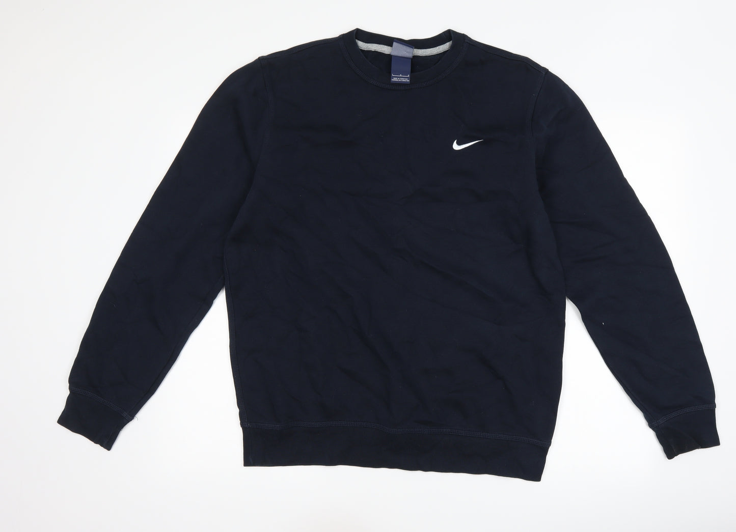 Nike Mens Blue   Pullover Sweatshirt Size L