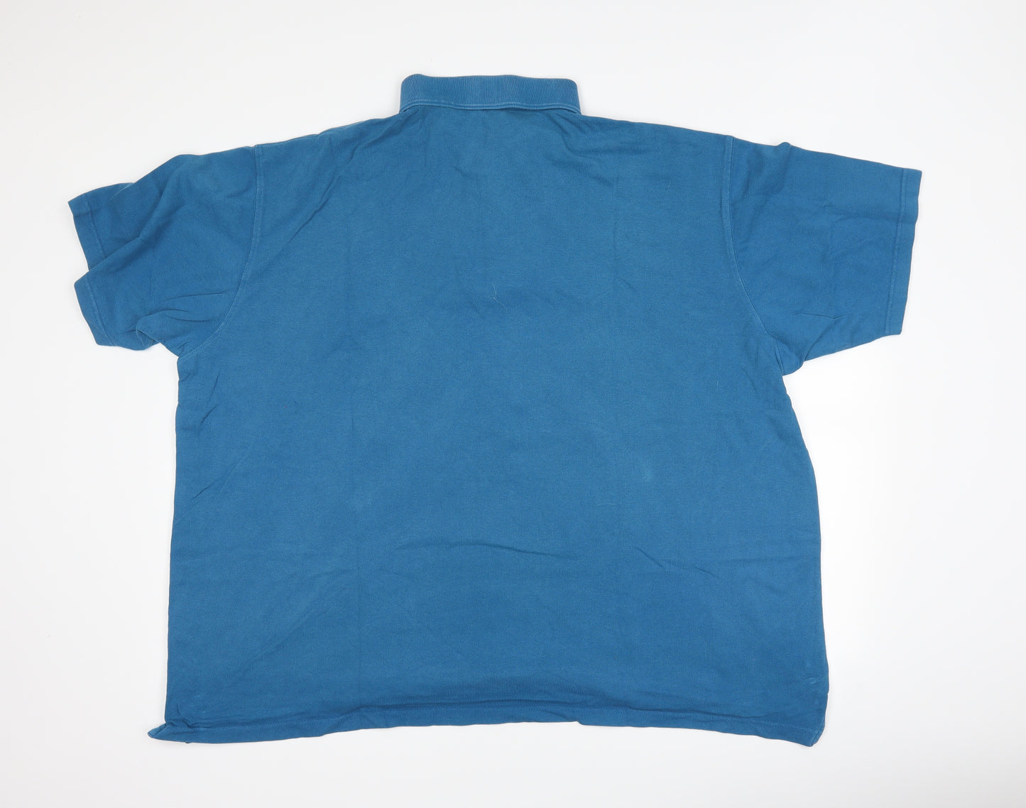 Cotton Traders Mens Blue    Polo Size 4XL