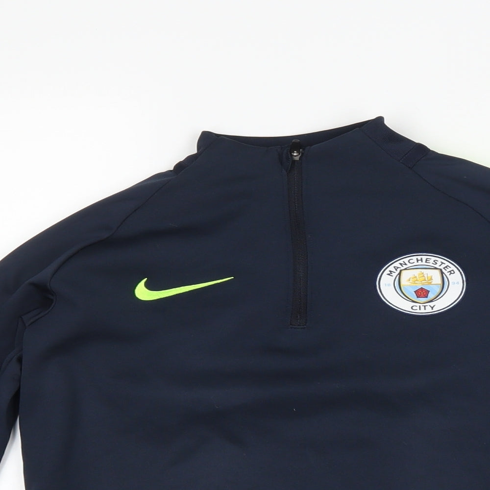 Nike Boys Blue   Jacket  Size 8-9 Years  - Manchester City Football Club