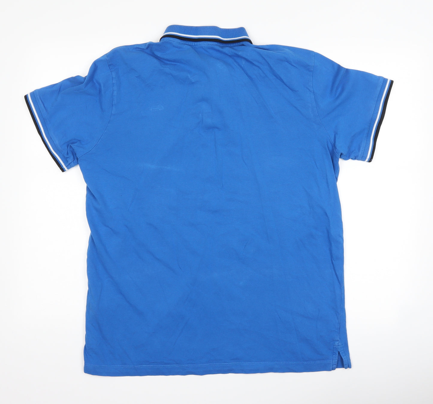 JACK & JONES Mens Blue    Polo Size XL