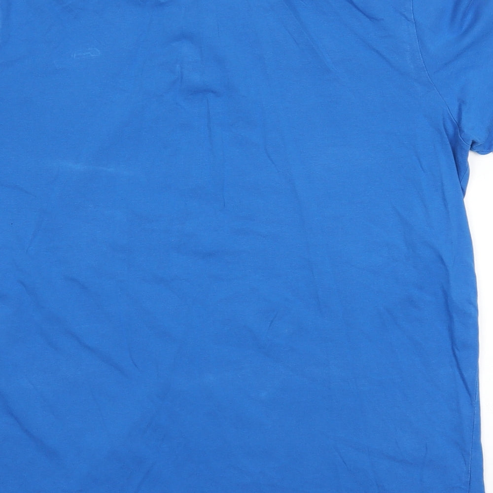 JACK & JONES Mens Blue    Polo Size XL
