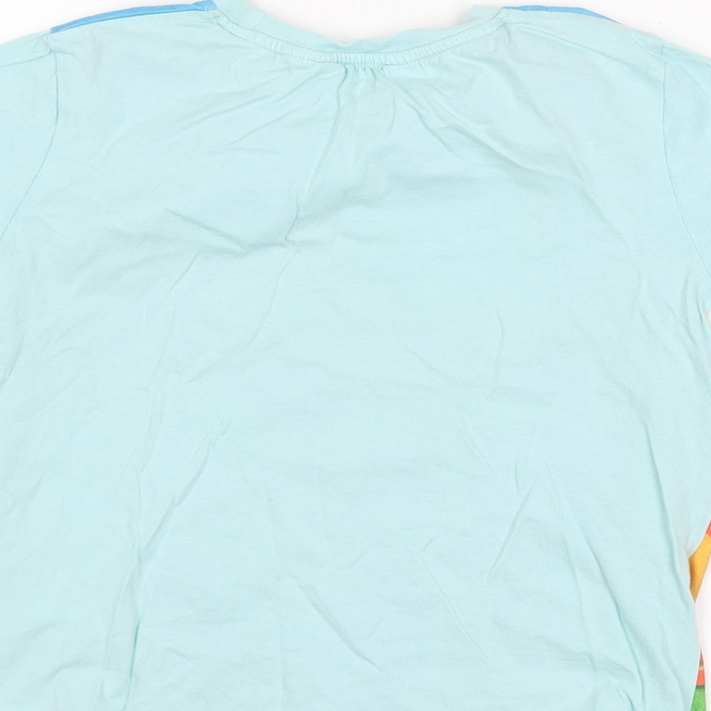 H&M Boys Blue   Basic T-Shirt Size 9-10 Years  - mario