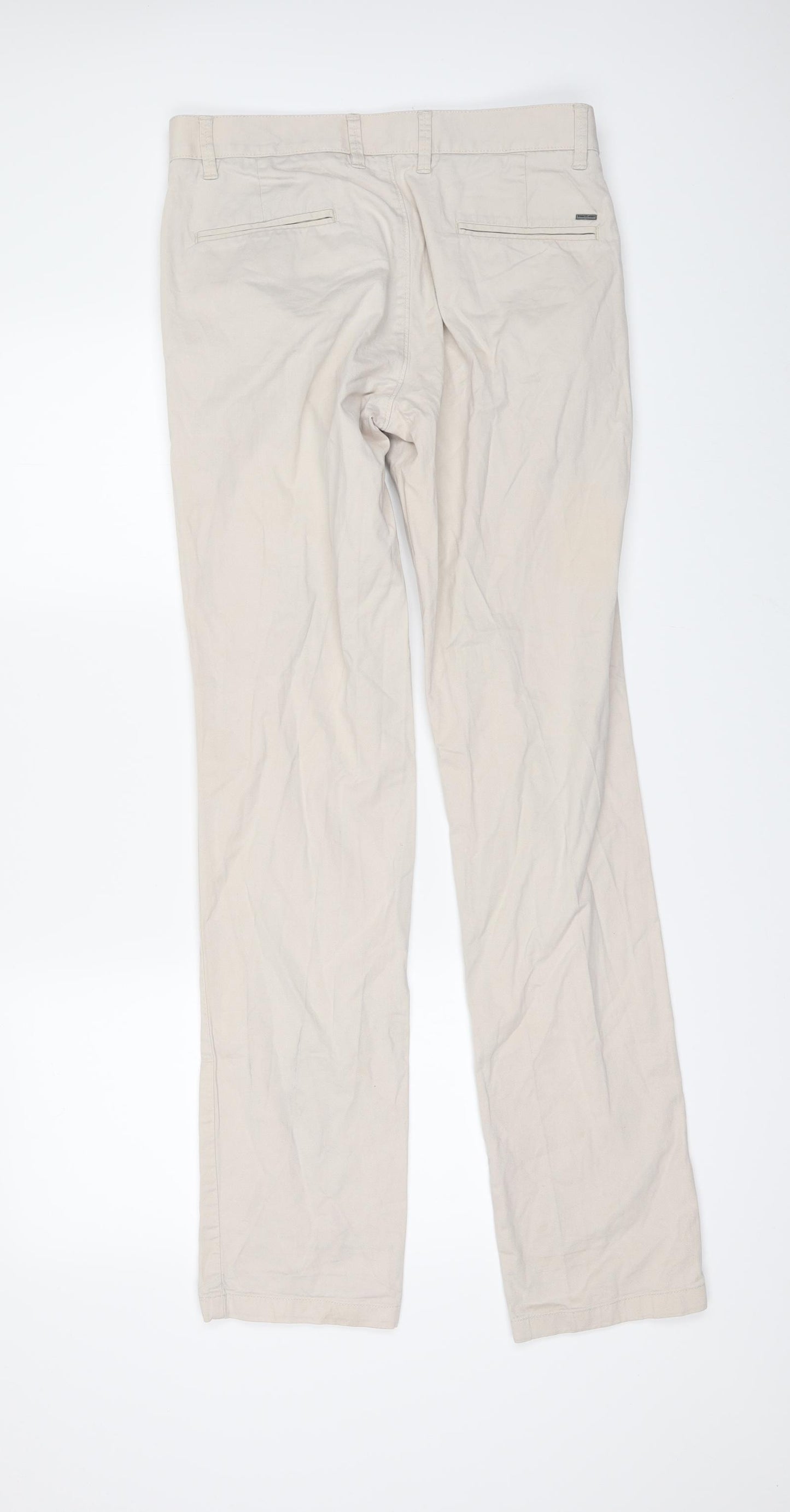 john players Mens Beige   Trousers  Size 30 in L32 in