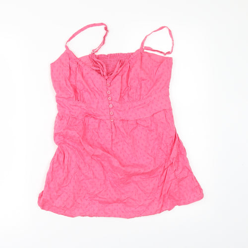 Cherokee Womens Pink   Camisole Blouse Size 10