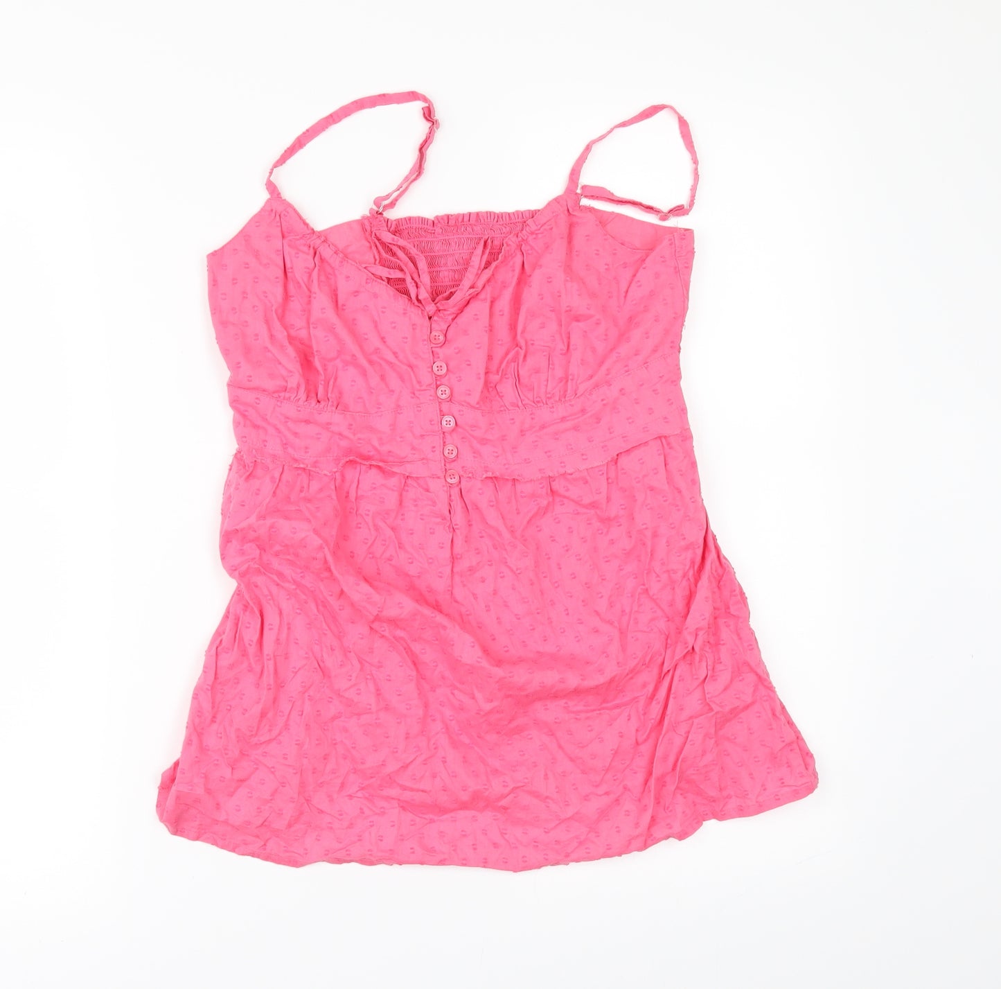 Cherokee Womens Pink   Camisole Blouse Size 10