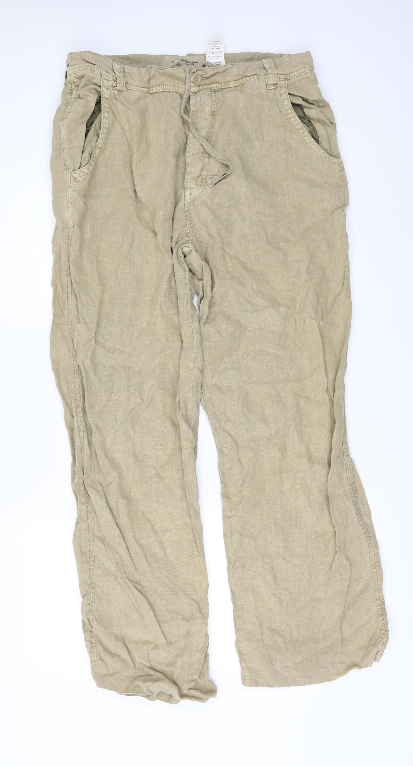 NEXT Mens Beige   Trousers  Size 34 in L30 in