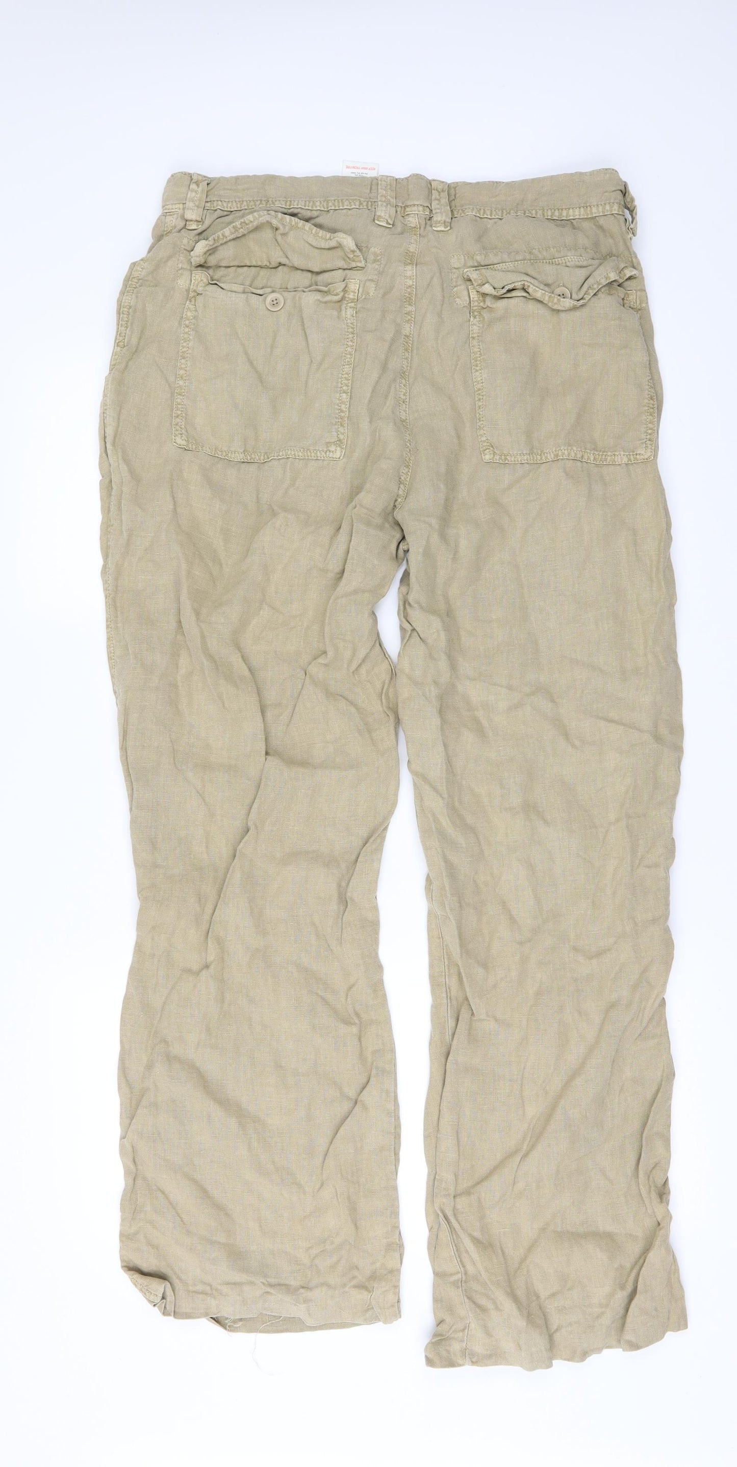 NEXT Mens Beige   Trousers  Size 34 in L30 in