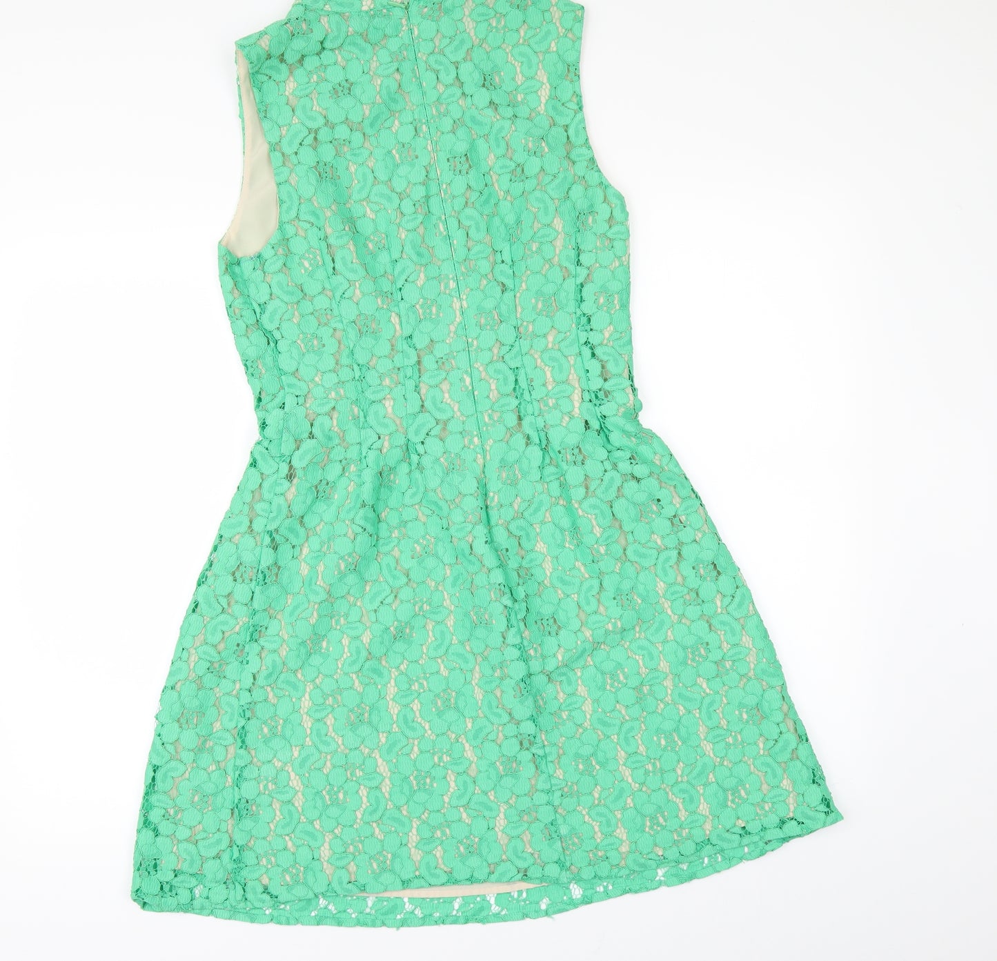 Oasis Womens Green   Fit & Flare  Size 10