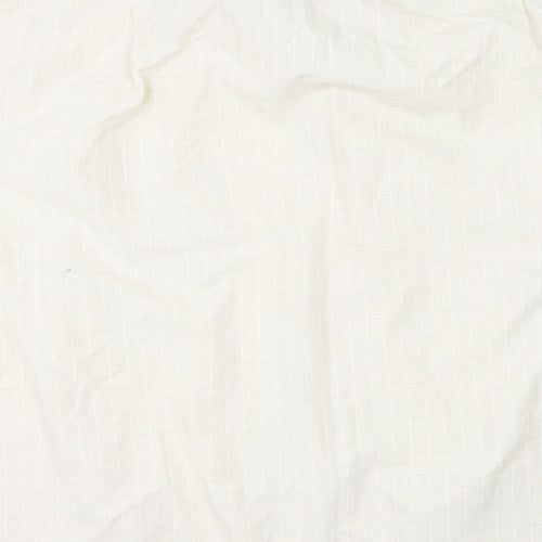 Debenhams Mens Beige Check   Dress Shirt Size 18.5