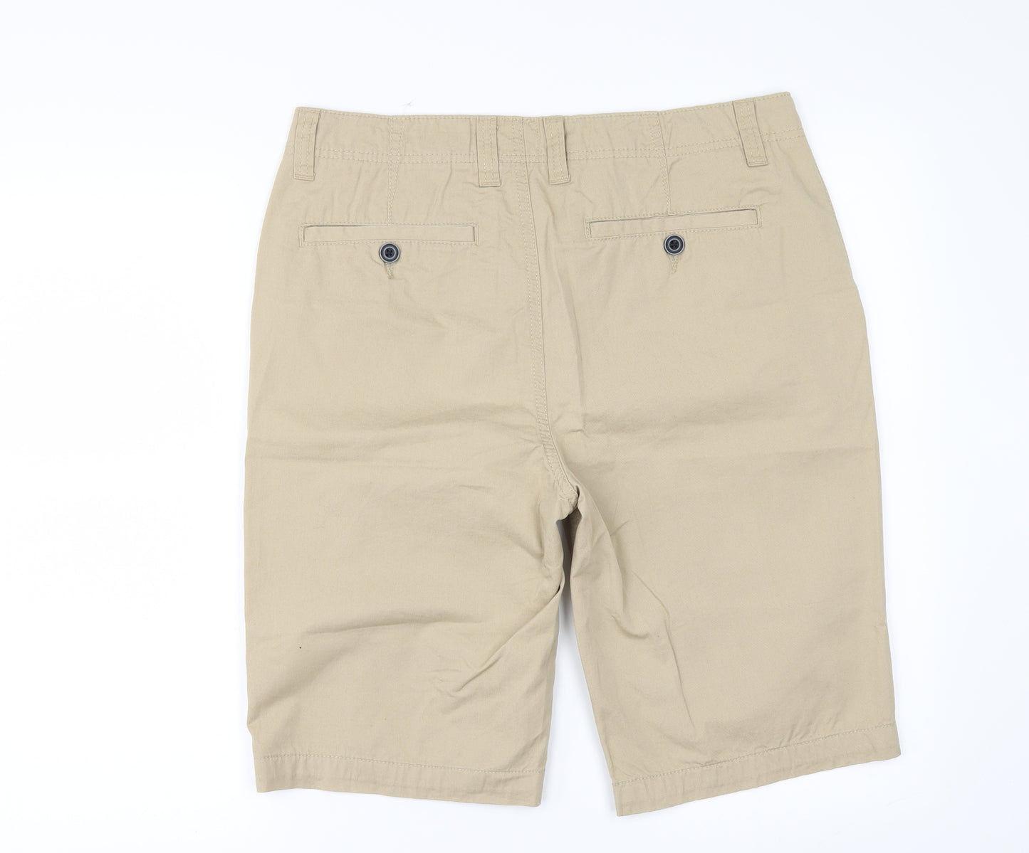 C/R Mens Beige   Chino Shorts Size 32 in