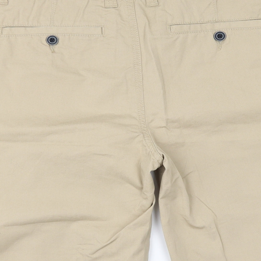 C/R Mens Beige   Chino Shorts Size 32 in