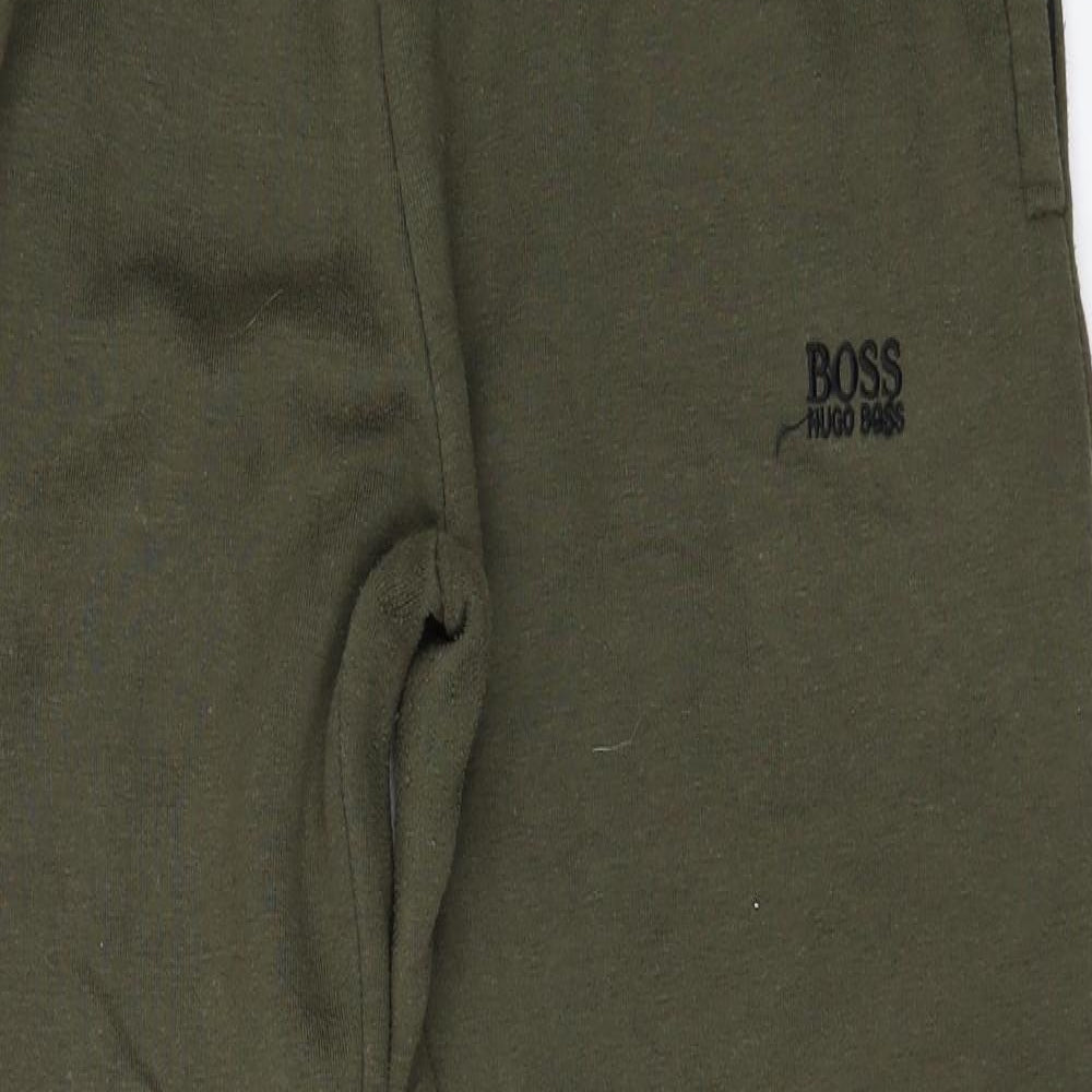 HUGO BOSS Mens Green   Jogger Trousers Size XL L32 in